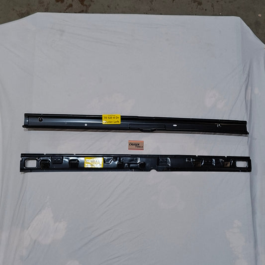 70 Dual Cab Roof Rail Outer Left