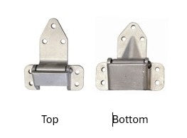 40 Series Rear Barn Door Hinge Set
