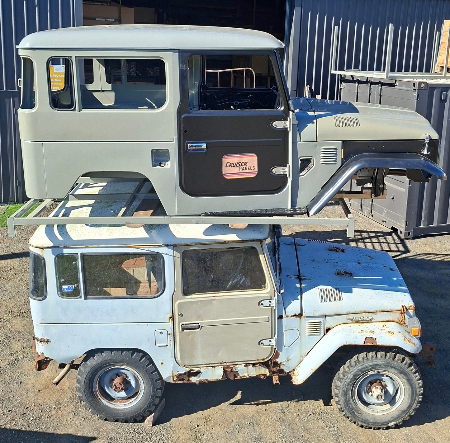 40 Series SWB Cab - With Panels