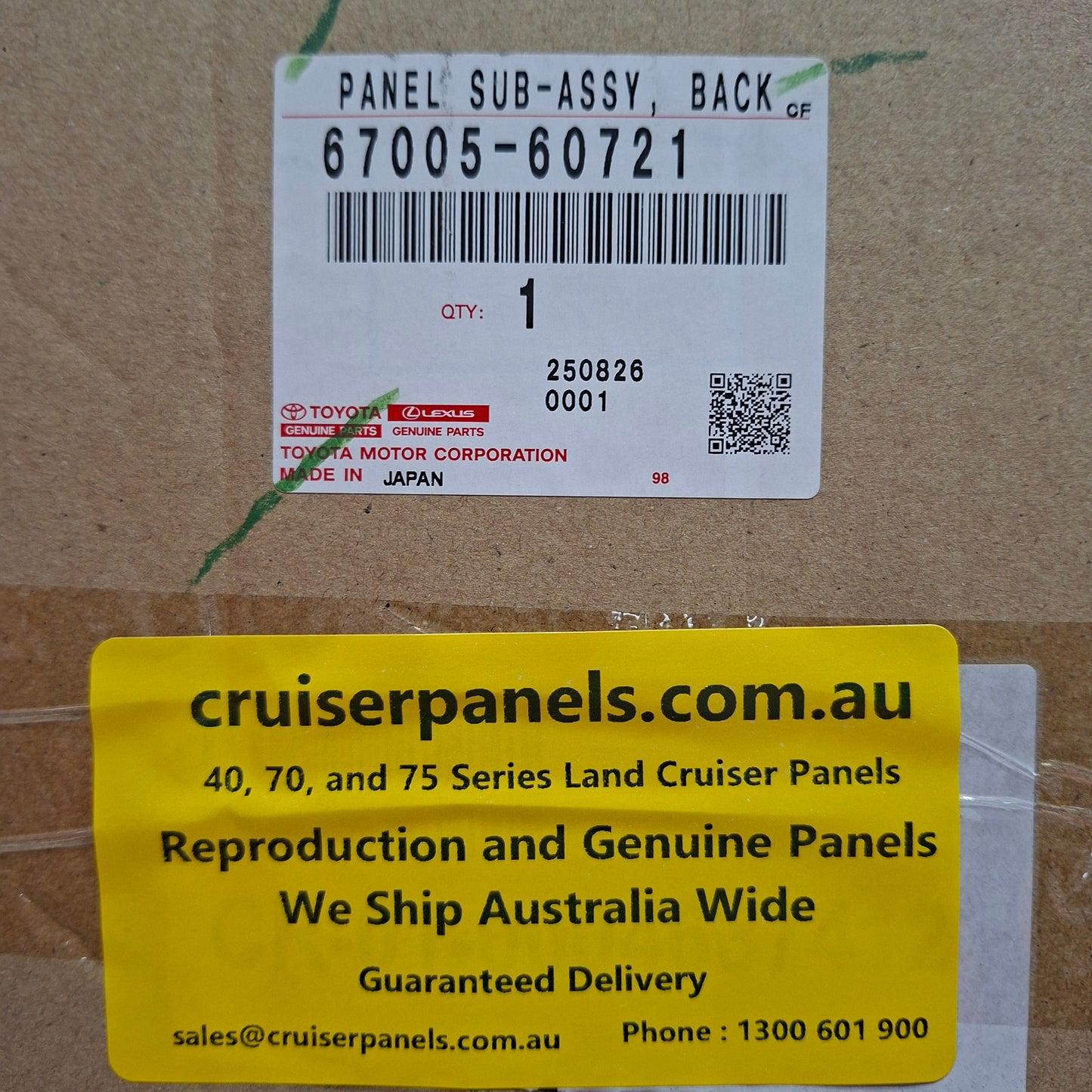 GENUINE 78 Troopy Rear Cargo Door RIGHT